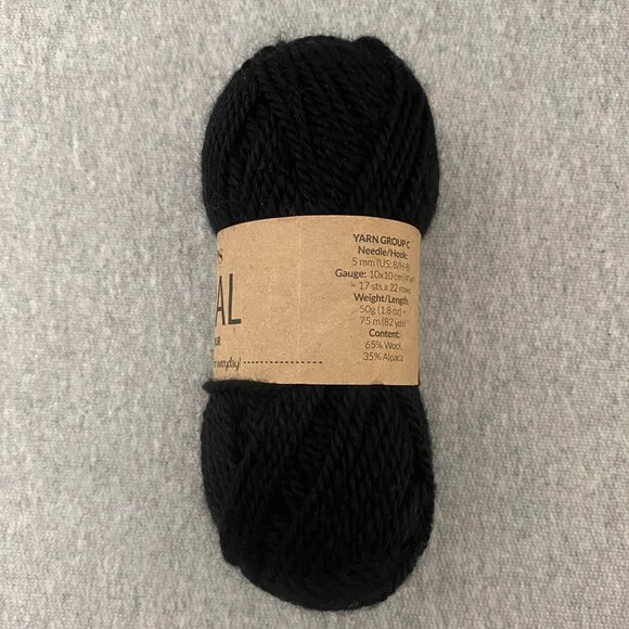 NWT Drops Nepal Colour 8903 Black Lot of 1 - Picture 2 of 6